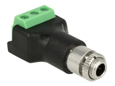 Delock Audio-Adapter Terminalblock zu 3,5mm Klinke