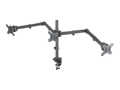 Manhattan Monitorarm 3-fach 10-27 Zoll Double-Link