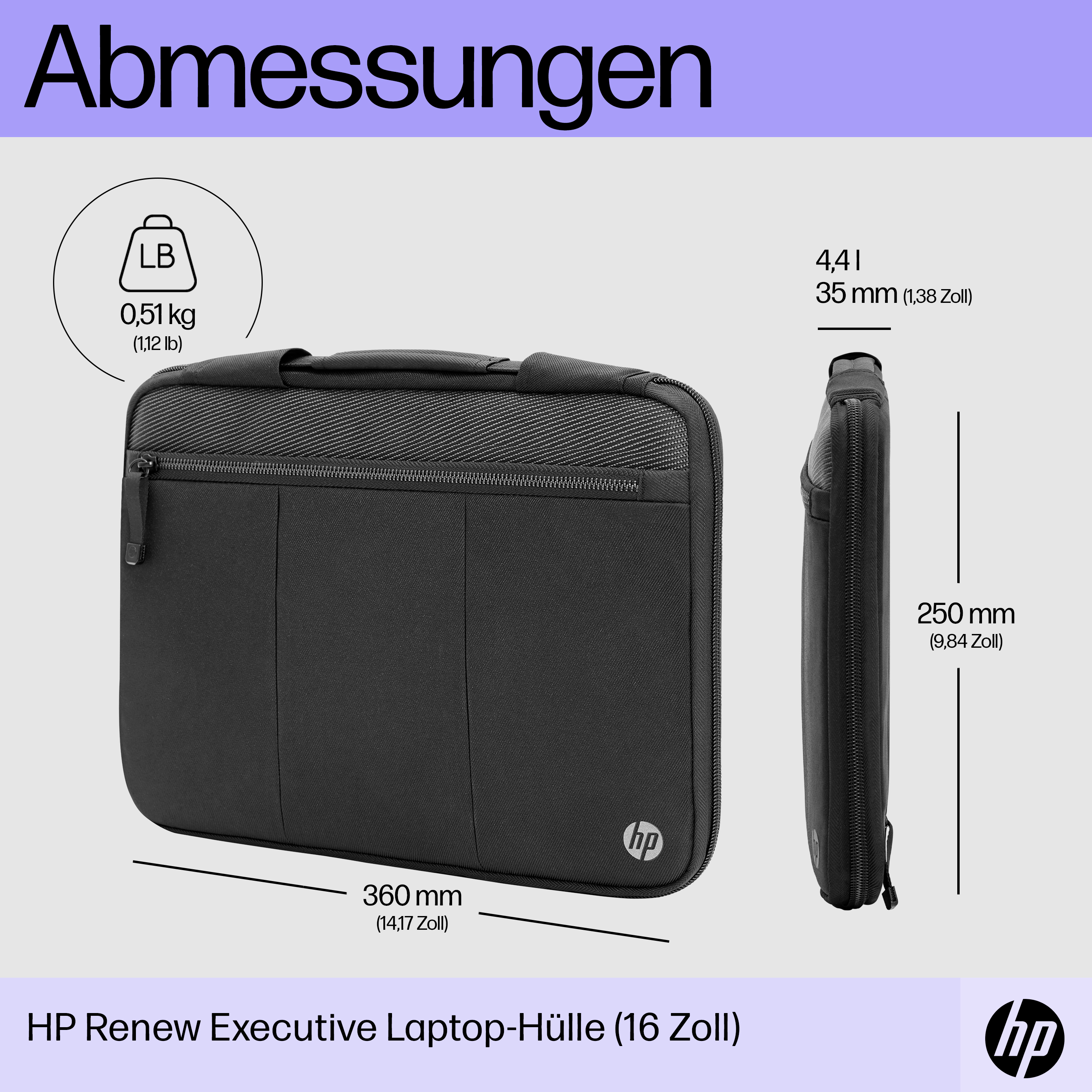 HP Renew Executive Hülle 14.1 Zoll