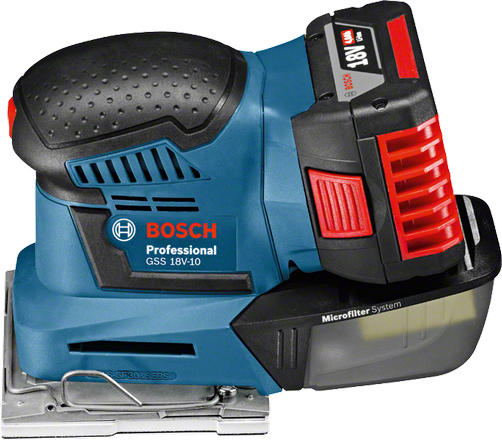 Bosch GSS 18V-10 Professional Schwingschleifer 18 V