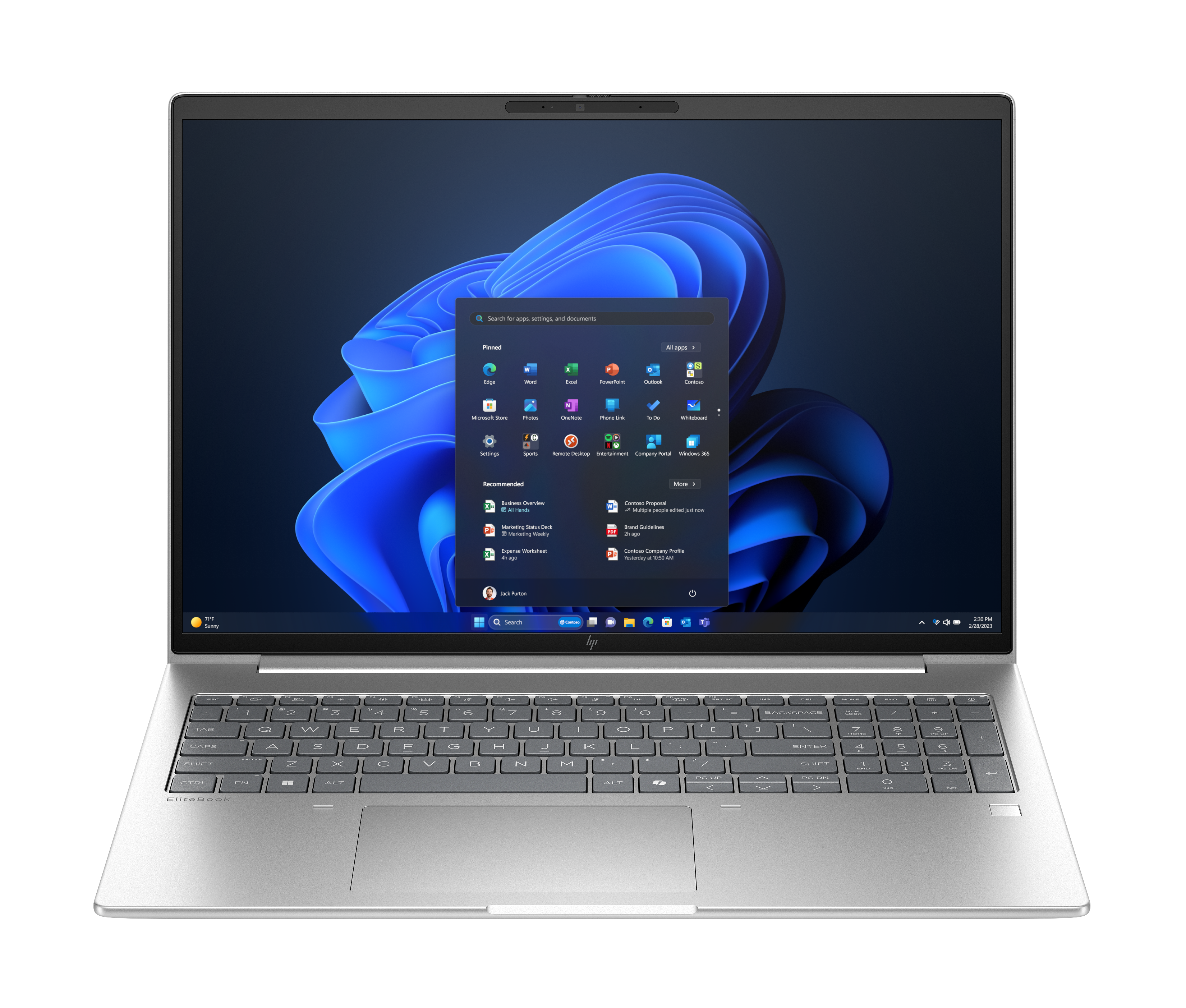 HP EliteBook 6 G1a 16 Zoll Ryzen 5 Pro 230 16GB 512GB SSD