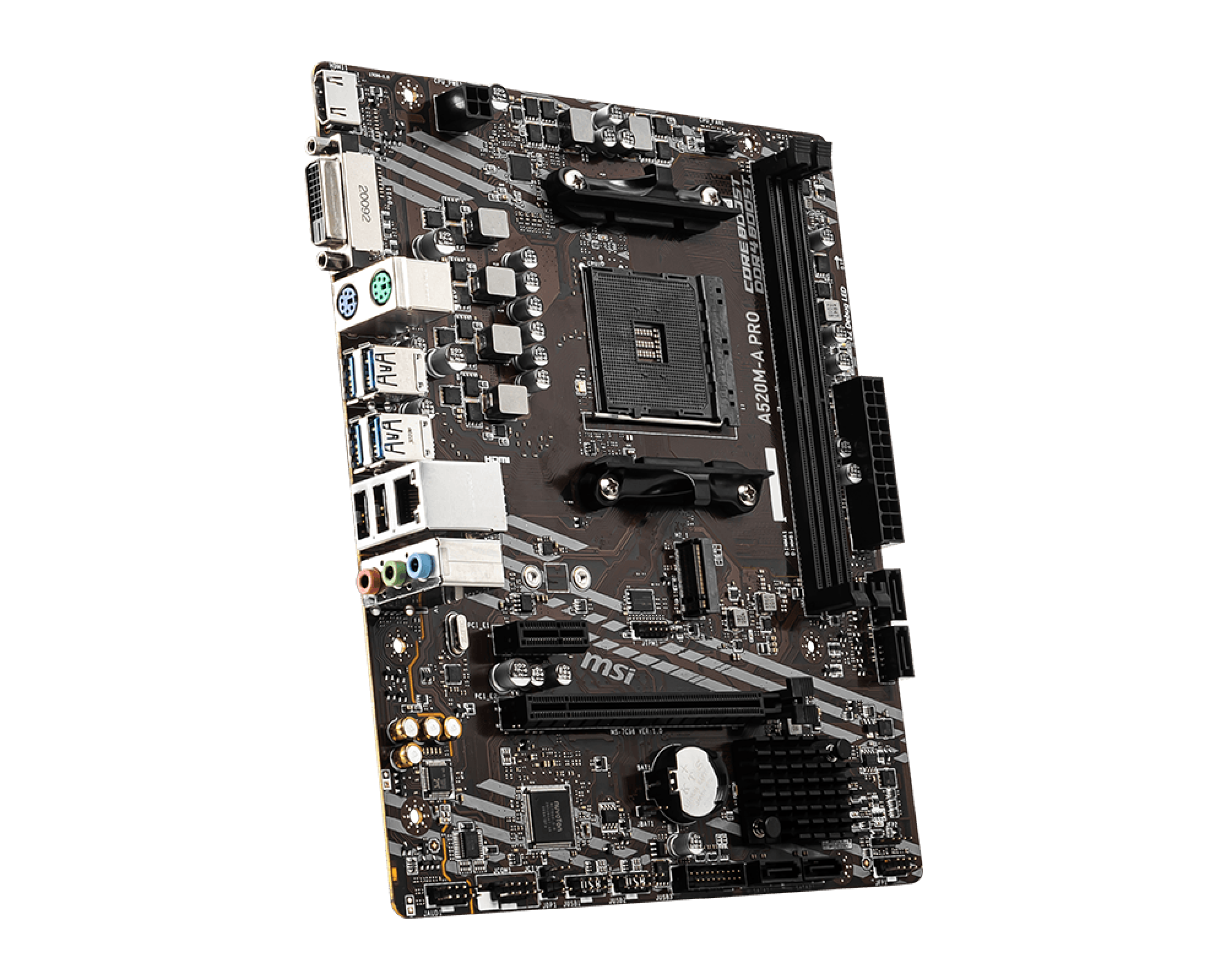 MSI A520M-A PRO Socket AM4 AMD A520