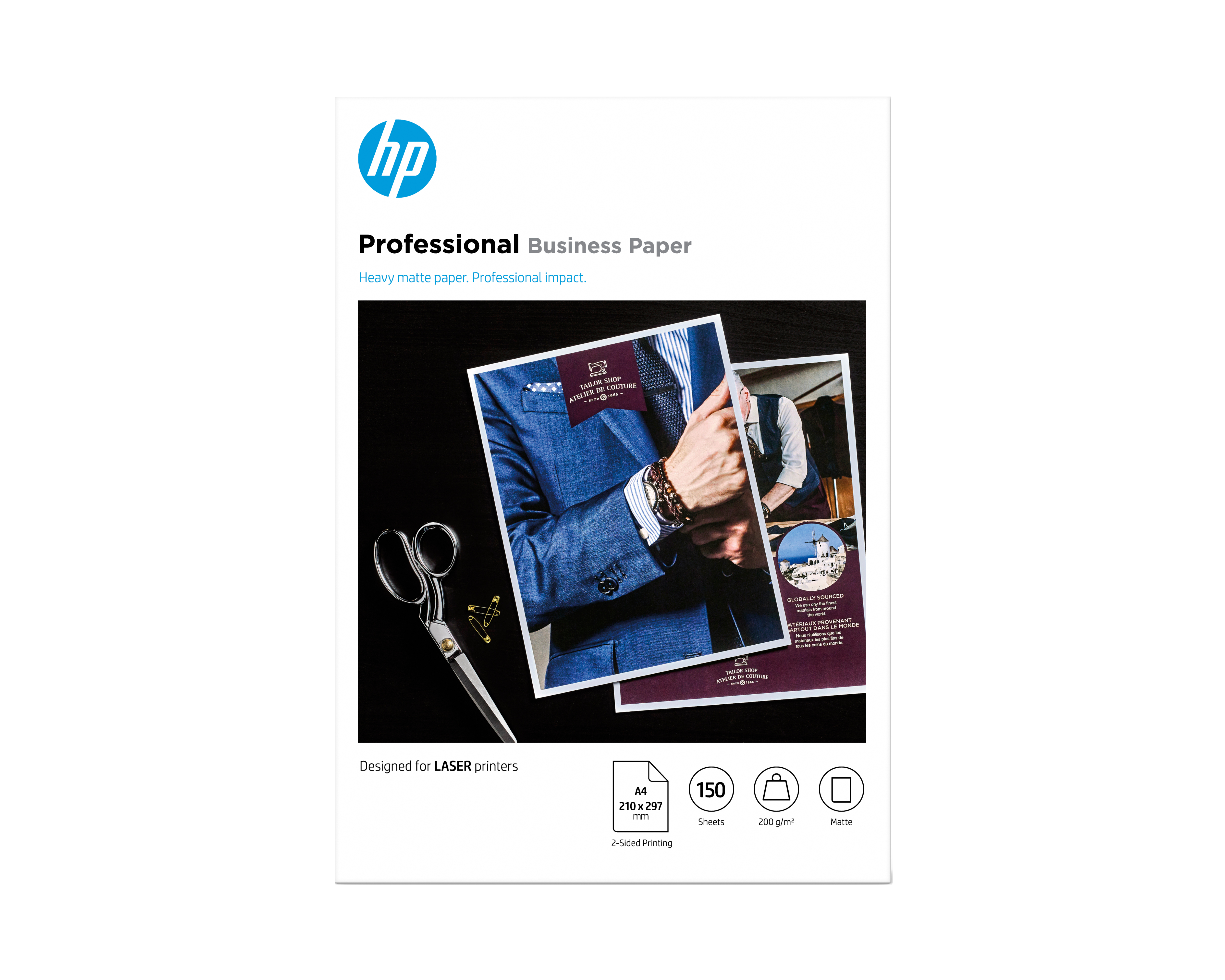 HP Professional Fotopapier matt A4 200 g/m²