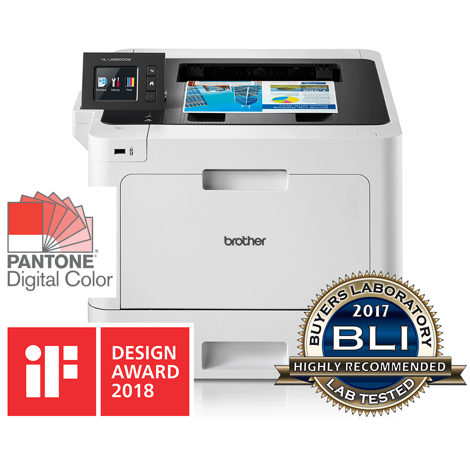 brother HLL8360CDW FarbLaserdrucker grau
