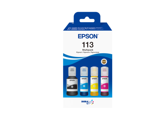 EPSON 113T06B64 schwarz, cyan, magenta, gelb Tintenflaschen, 4erSet