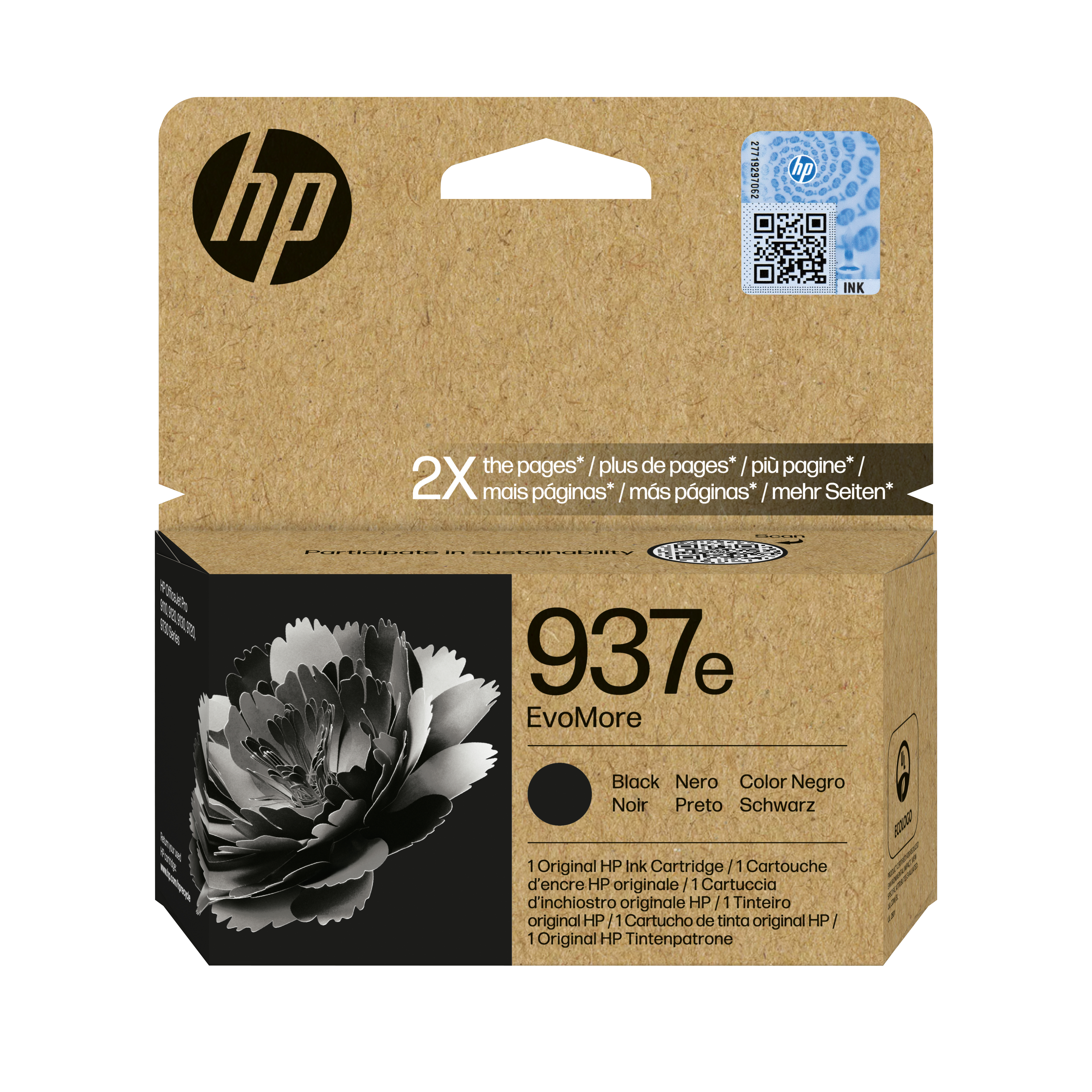 HP 937e(4S6W9NE) schwarz Druckerpatrone