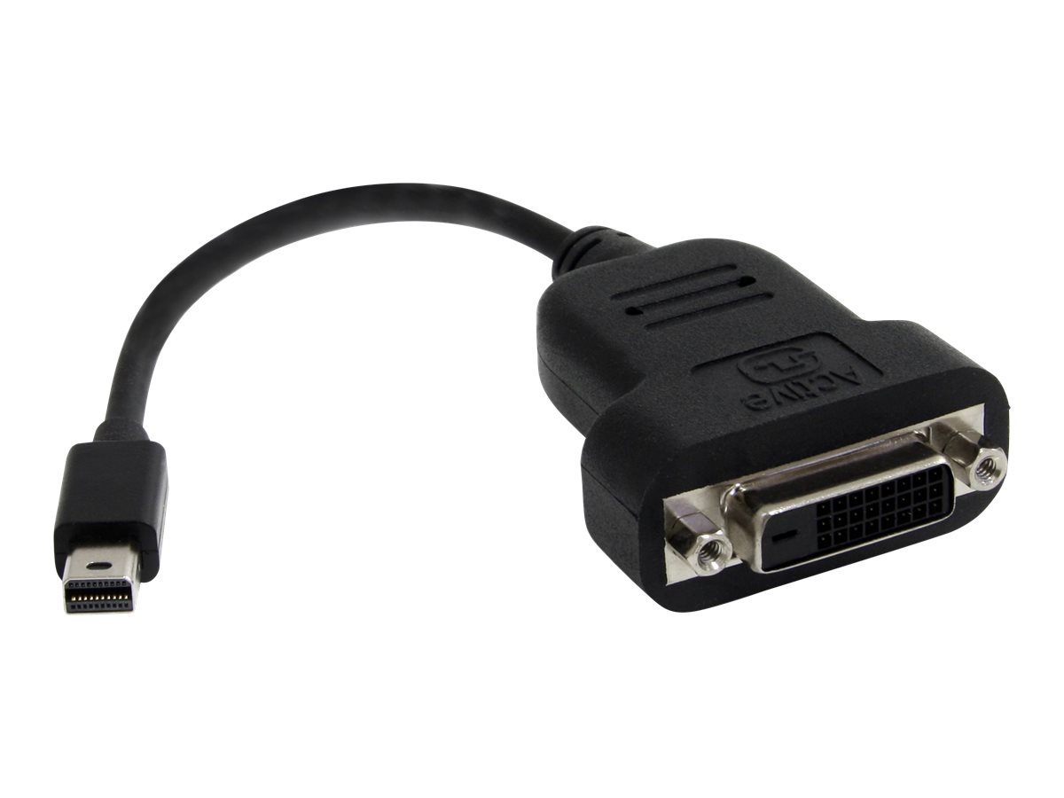 STARTECHCOM Aktiver Mini DisplayPort auf DVI Adapter mDP zu DVI SteckerBuchse Konverter 1920x1200