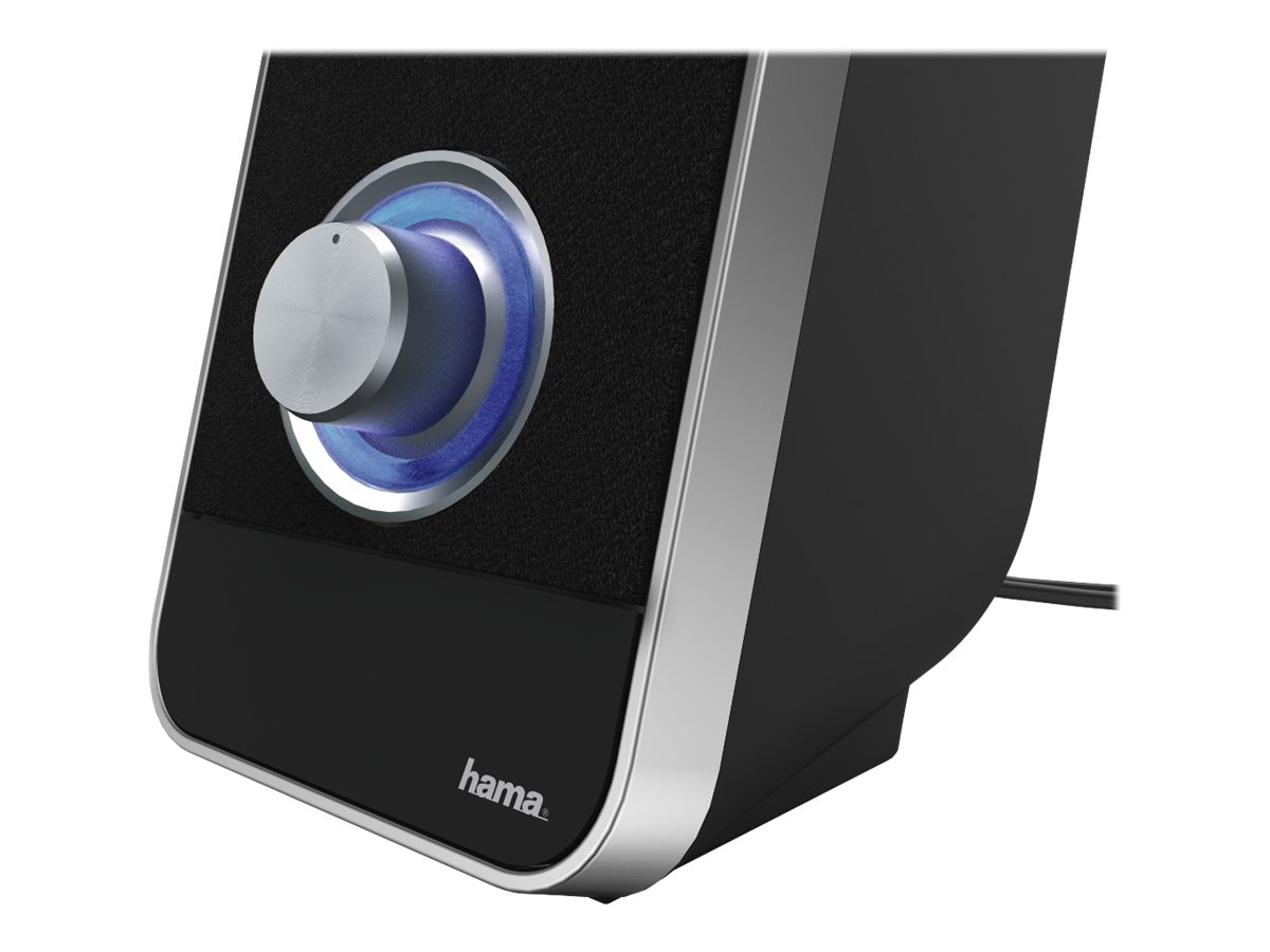 Hama Sonic LS-206 Lautsprecher schwarz grau