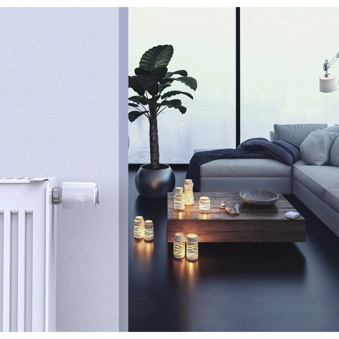 Hama Smarte WLAN‑Heizungssteuerung 2 x Heizkörperthermostat