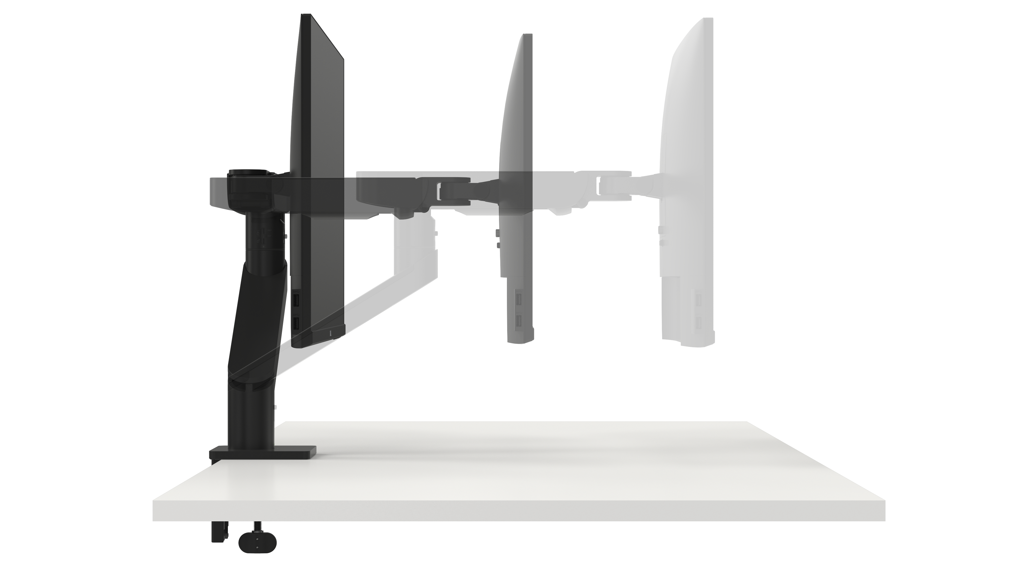Dell Single Monitor Arm MSA20 einstellbar