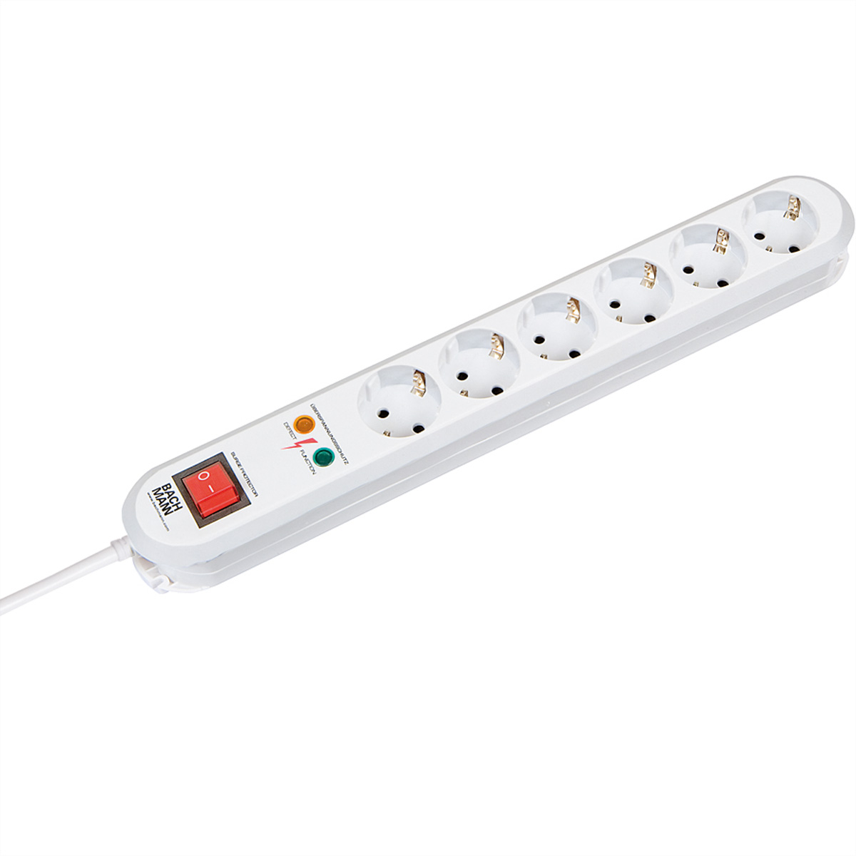 Bachmann SMART 6-fach Steckdosenleiste