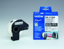 Brother DK-11204 Mehrzwecketiketten Schwarz-Weiß 17x54mm