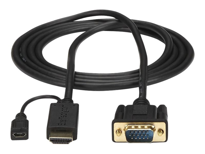 StarTech.com aktives HDMI auf VGA Adapterkabel 1,8m