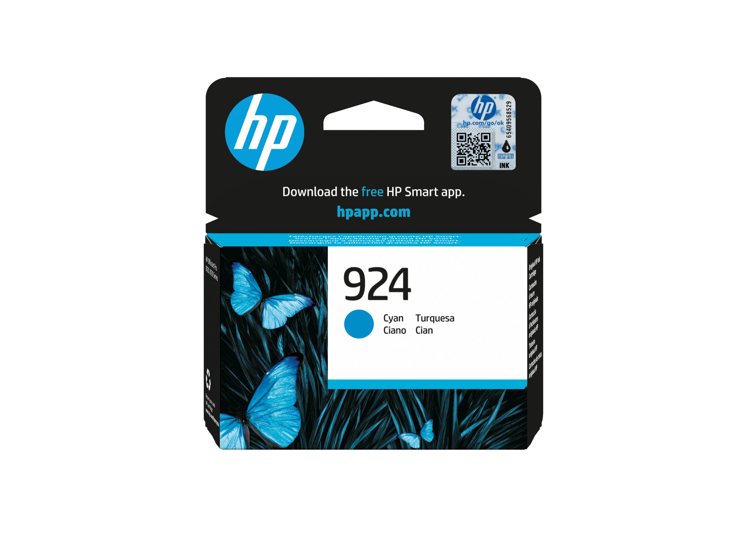 HP 924(4K0U3NE) cyan Druckerpatrone