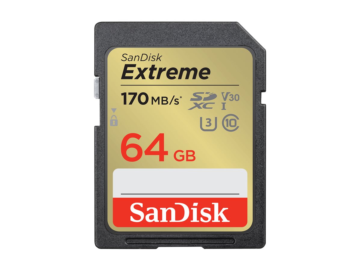 SanDisk Extreme SDXC 64 GB