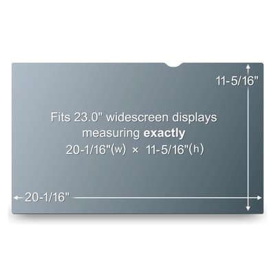 3M Blickschutzfilter PF230W9B 23 Zoll 16:9