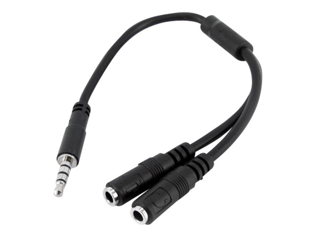 StarTech 3,5mm Headset Splitter 4-pol. auf 3-pol.