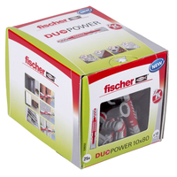 Fischer DuoPower 10x80 LD 25 Stück