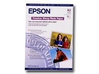 EPSON Fotopapier S041315 DIN A3 glaenzend 255 gqm 20 Blatt