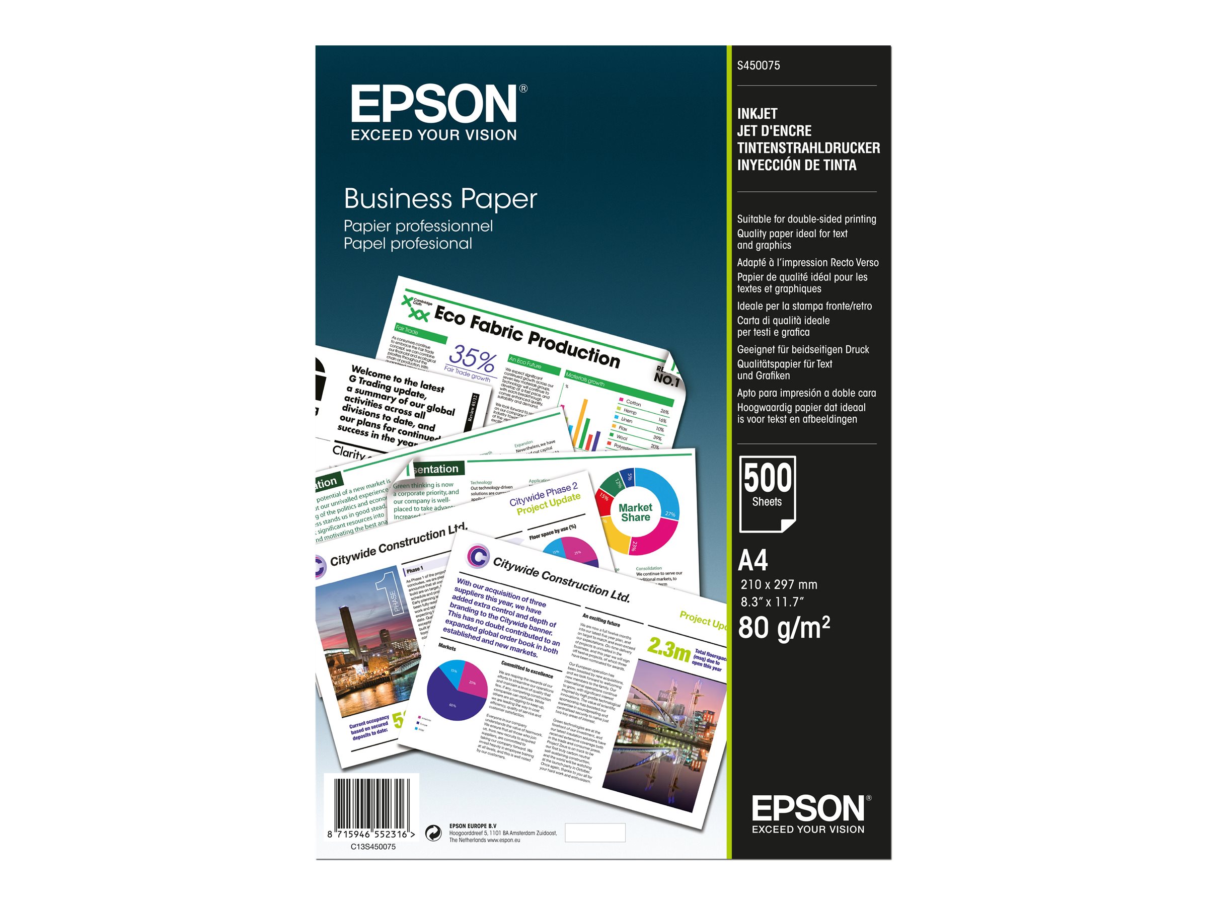 C13S450075 EPSON Business Papier