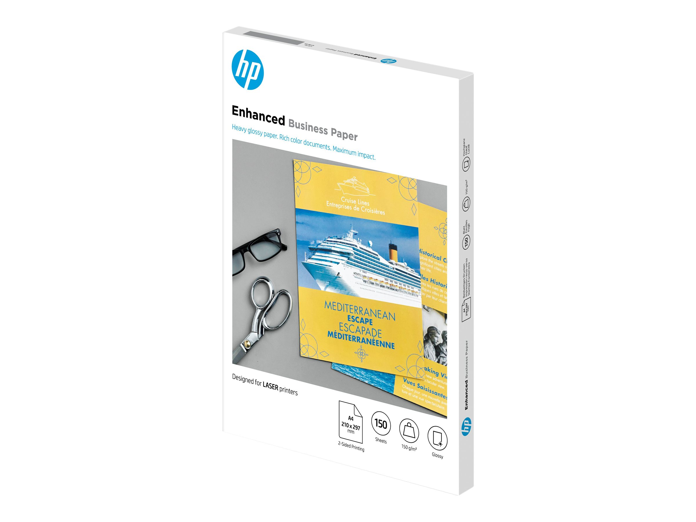 HP Fotopapier CG965A DIN A4 glänzend 150 gqm 150 Blatt