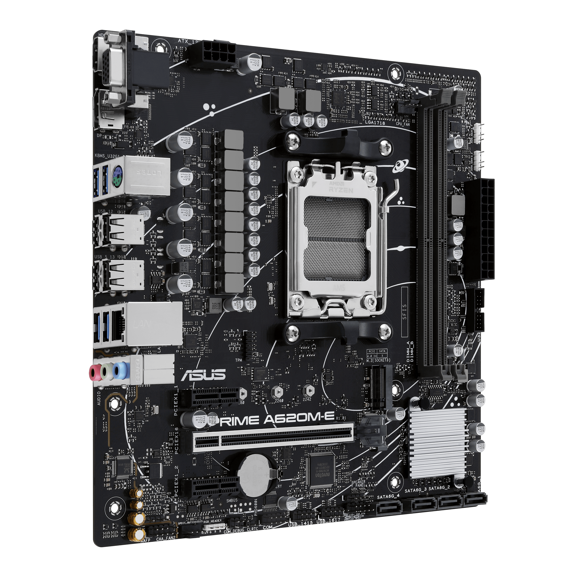 ASUS PRIME A620M-E-CSM micro ATX Socket AM5