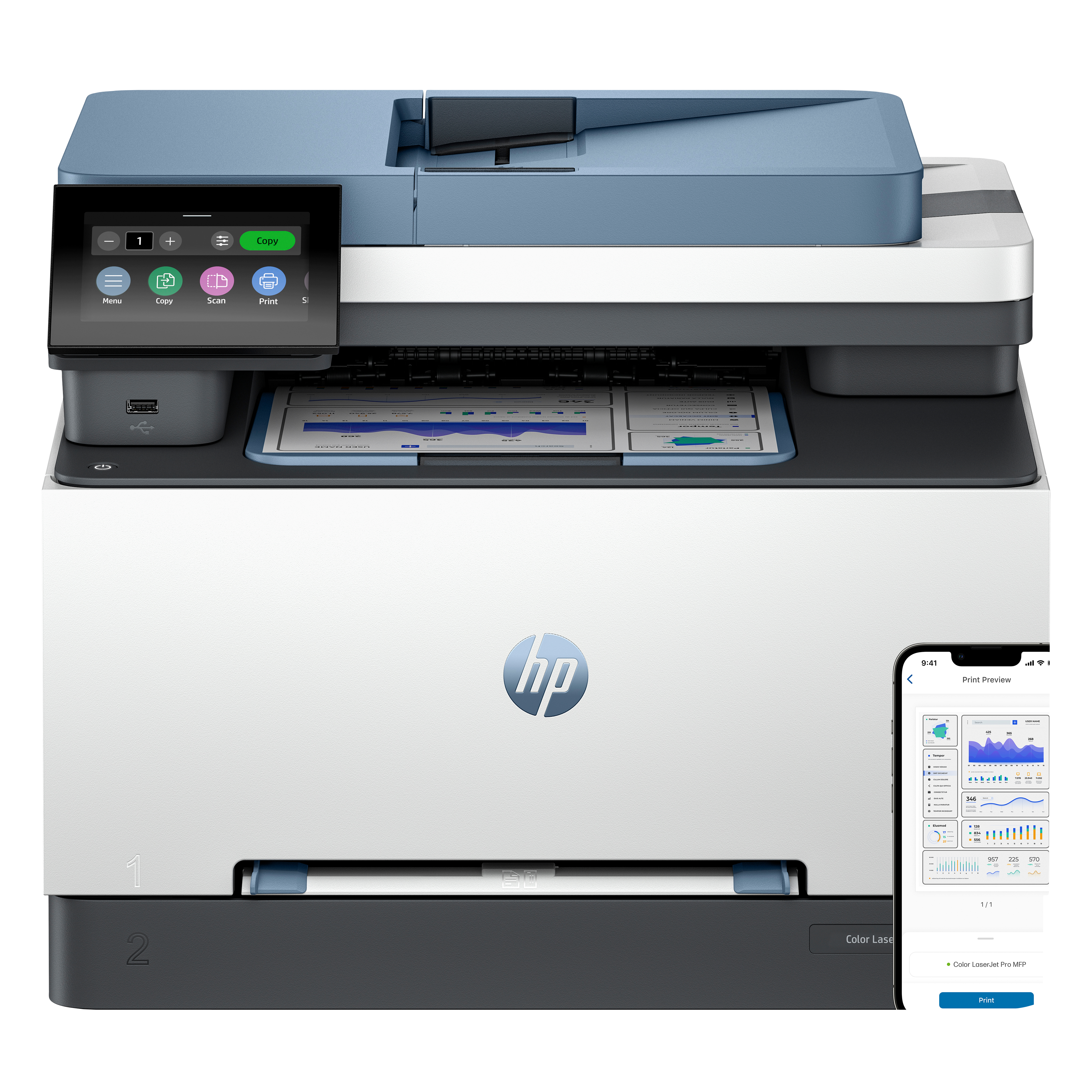 HP Color LaserJet Pro MFP 3302fdwg