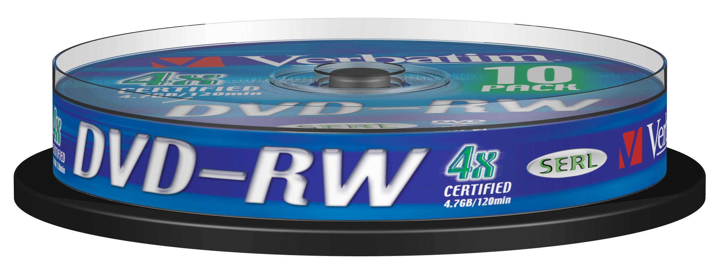 verbatim DVDRW 4,7 GB wiederbeschreibbar, 10 St
