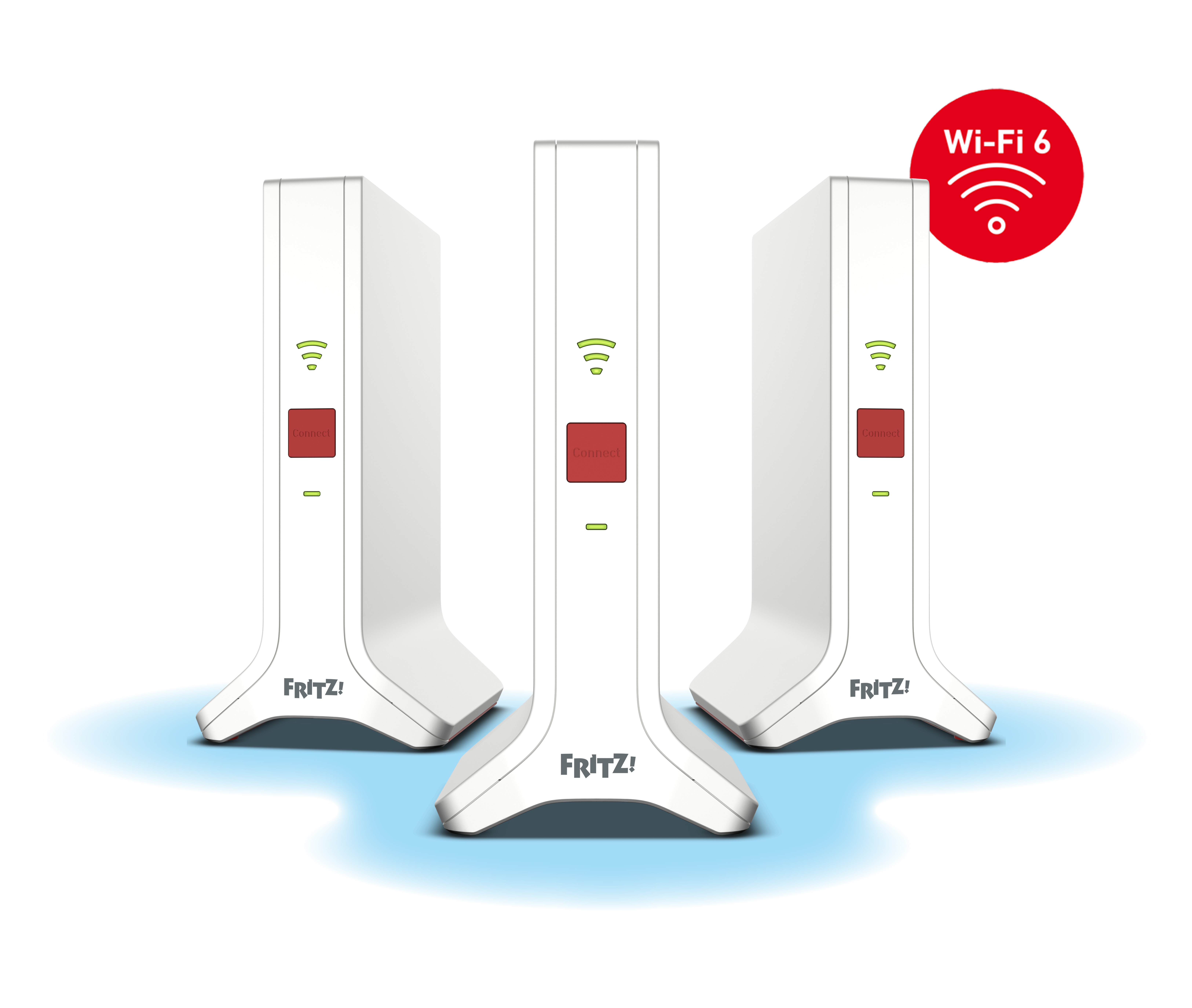 FRITZ! Mesh Set 4200 3-Pack Triband Wi‑Fi‑6