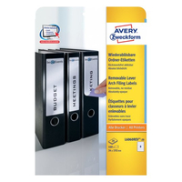 Avery Zweckform Ordneretiketten L6060REV-20 weiß