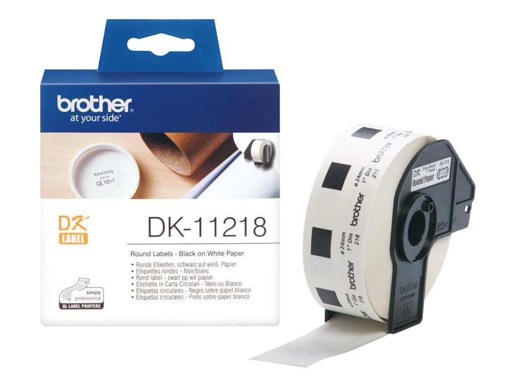 Brother DK-11218 Etiketten-Rolle 24mm