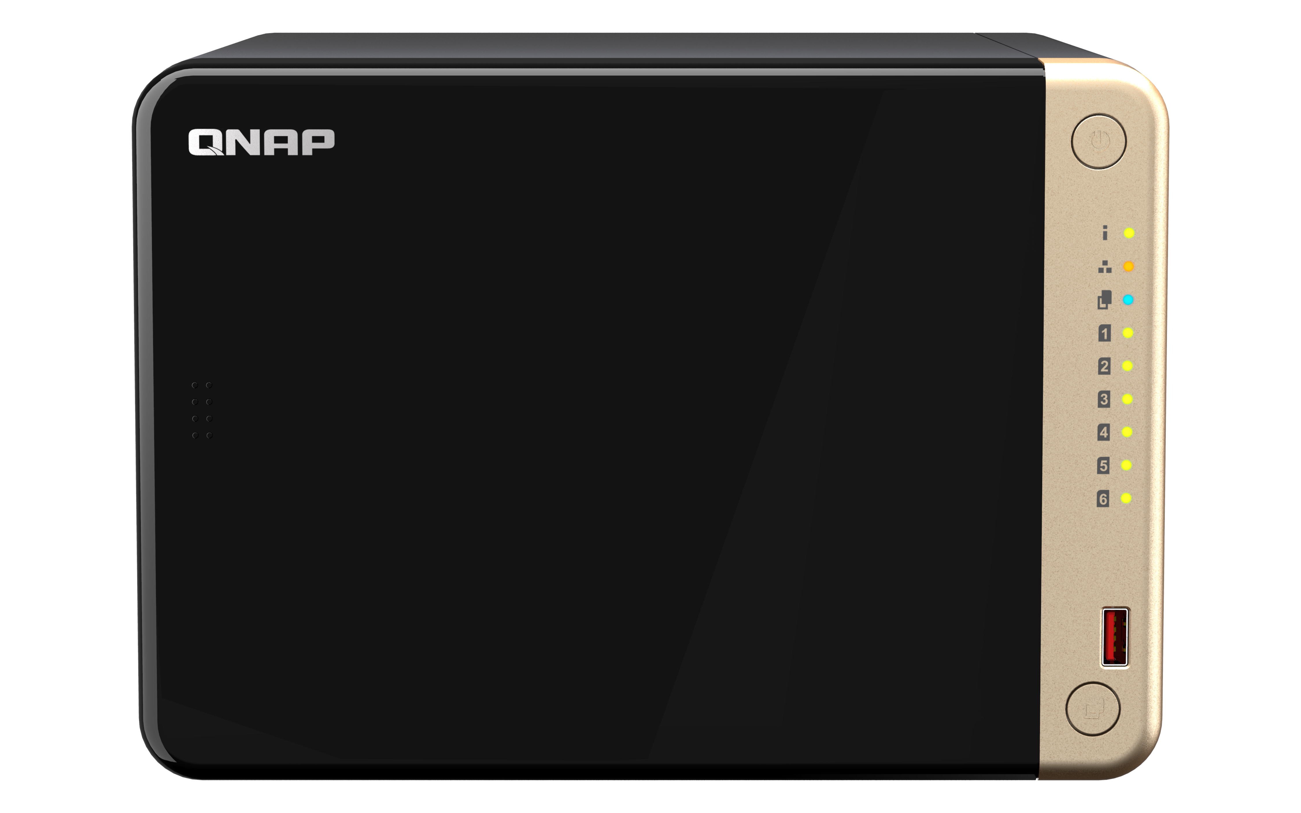 6Bay QNAP TS6648G Intel Celeron N5095 Schwarz