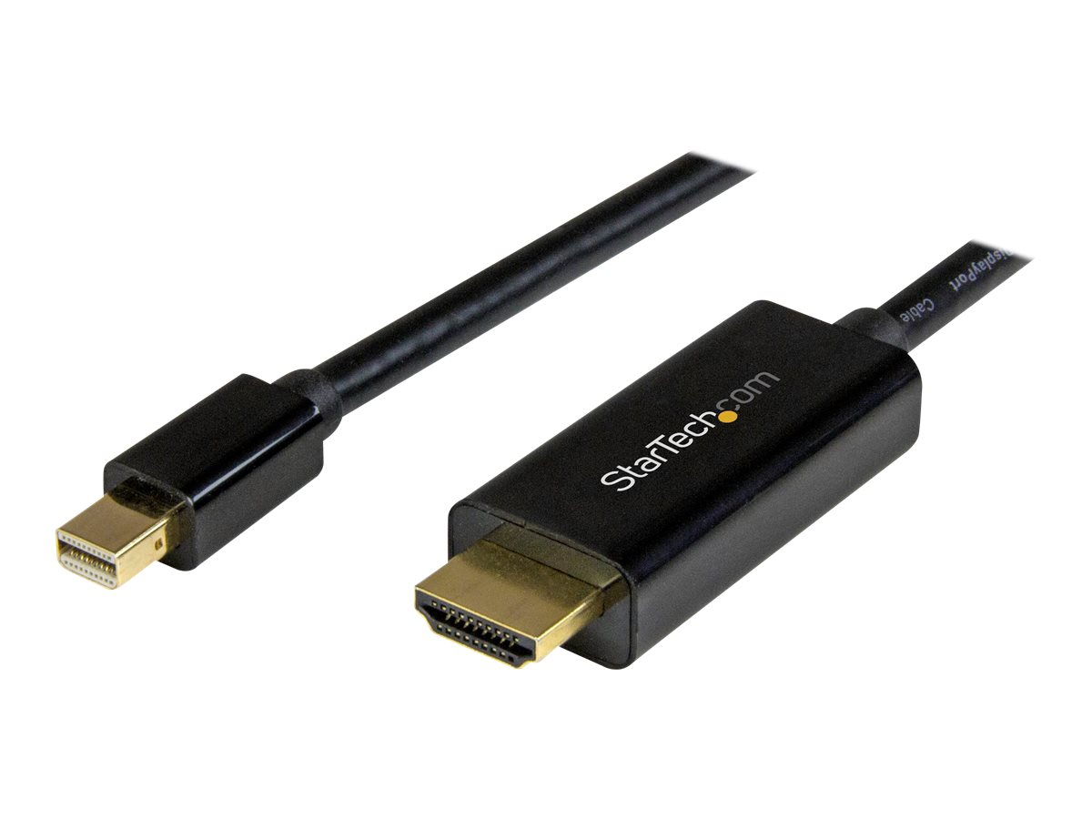 StarTech.com Mini DisplayPort zu HDMI Adapterkabel 5m Ultra HD 4K 30Hz Schwarz