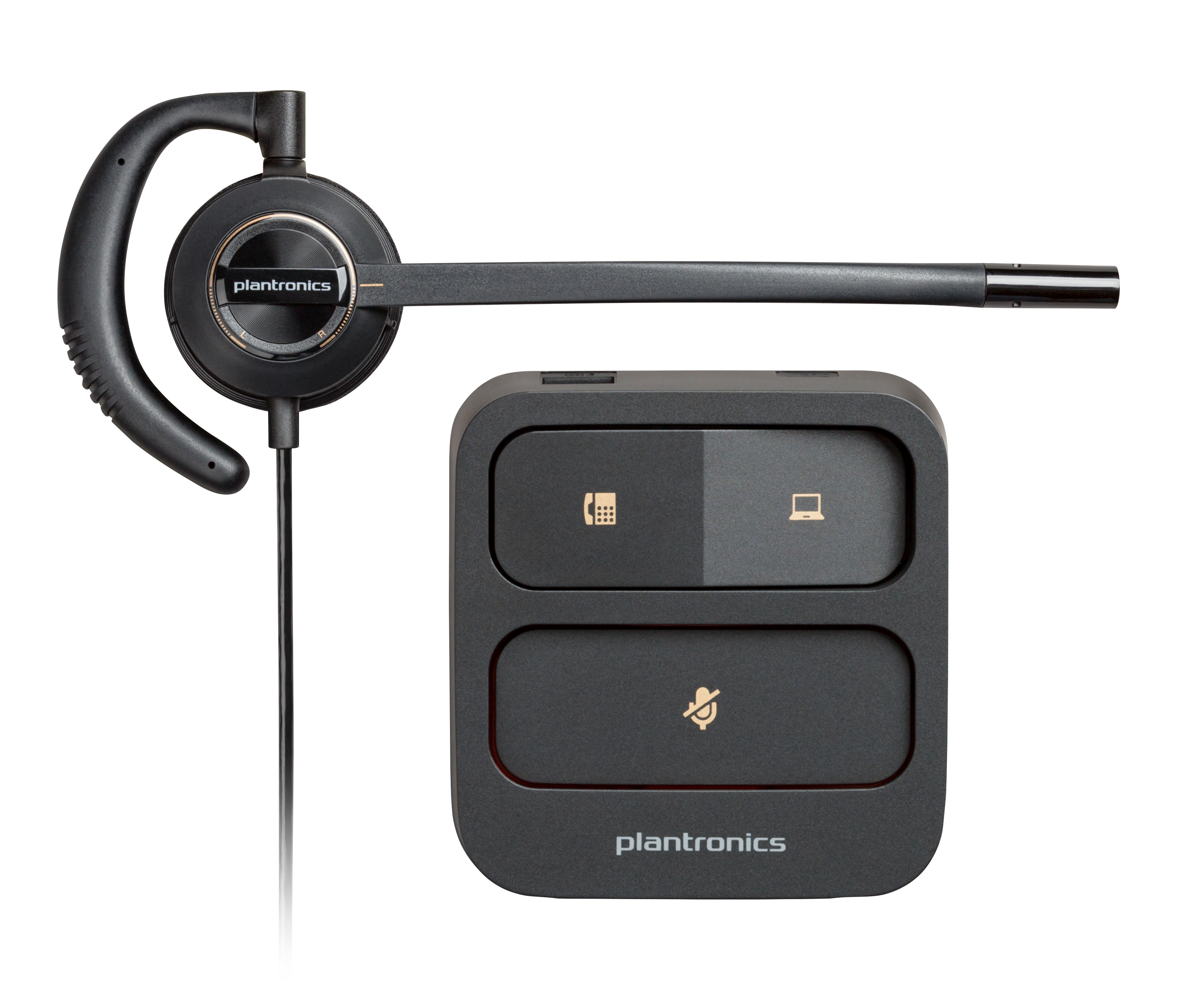 Poly EncorePro 500 Series 530 Monaural QD
