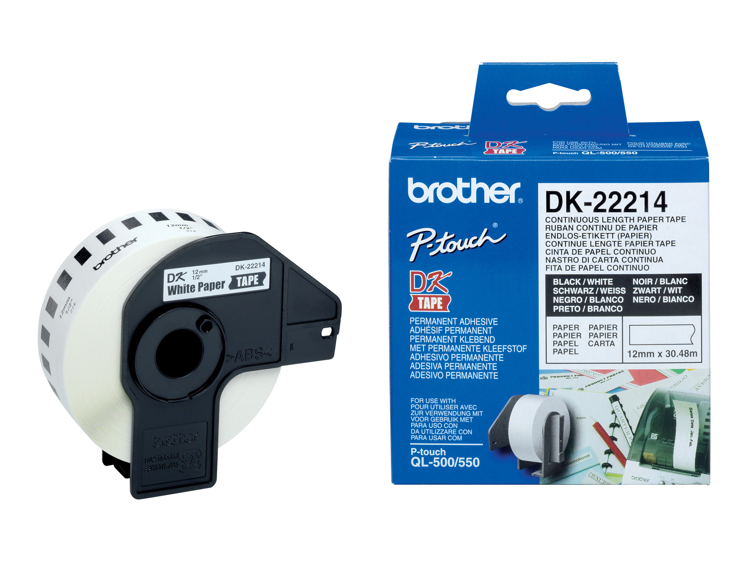 Brother DK-22214 Thermopapier-Rolle