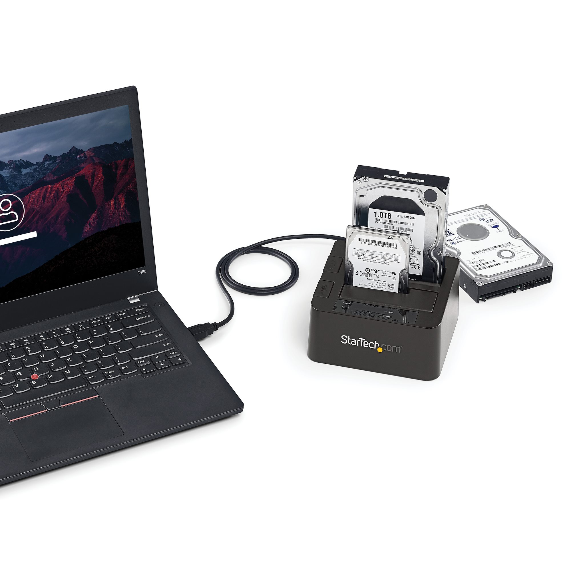 StarTech.com Dual-Bay USB 3.1 Festplatten-Dockingstation