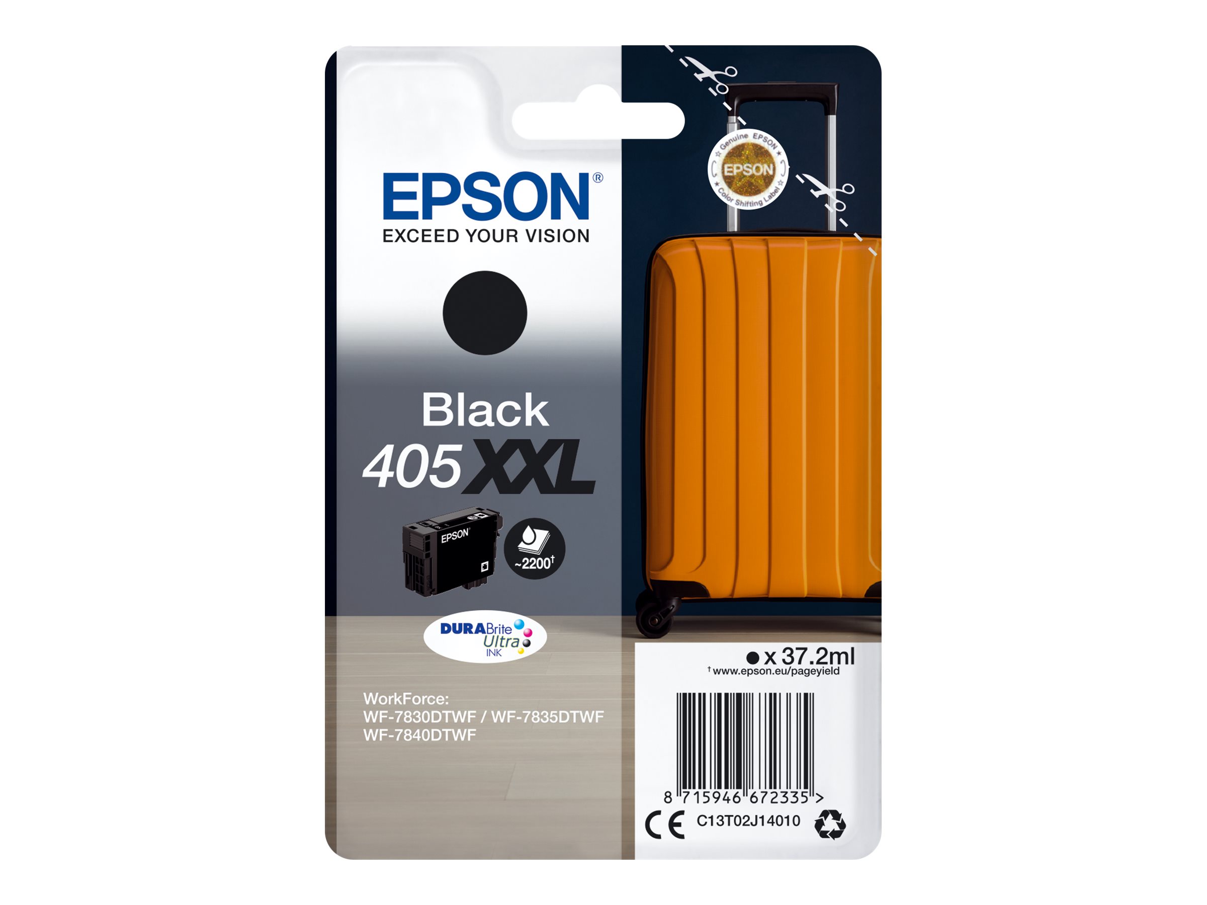 C13T02J14020 EPSON WF Tinte black XXL