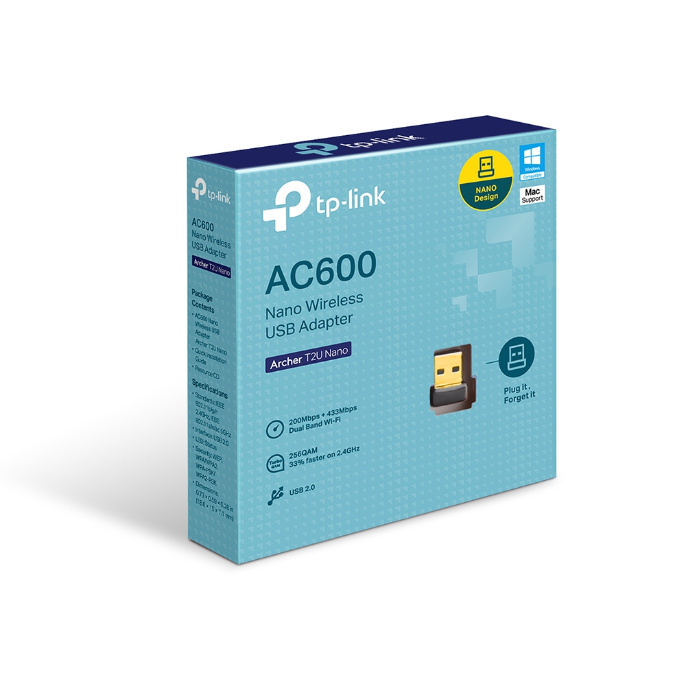 TP-LINK Archer T2U Nano USB-Netzwerkadapter