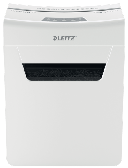 Esselte Leitz IQ 8X Protect Premium weiß Partikelschnitt P-4 bis 8 Blatt