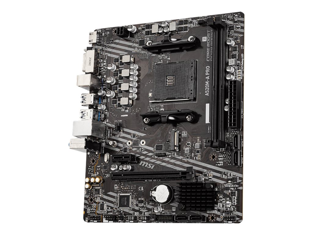 MSI A520M-A PRO Socket AM4 AMD A520