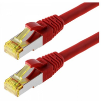 Helos Patchkabel Cat 6a S/FTP rot 2m