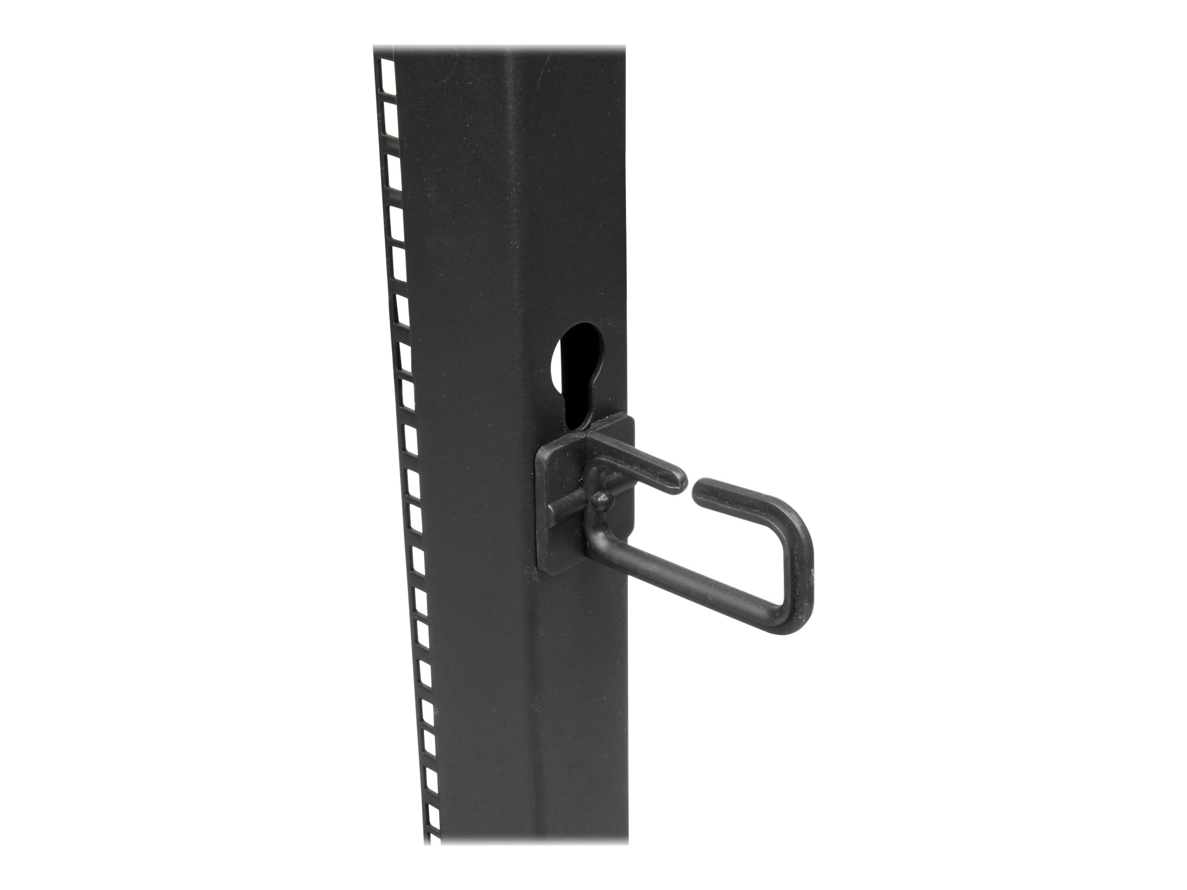STARTECHCOM 48,26cm 19Zoll Serverschrank 15HE Laborgestell Tiefenverstellbar zwischen 56 und 102 cm 544 kg Kapazitat mit Roll