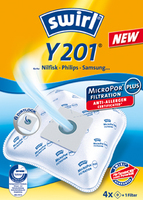 Swirl MicroPor Filtration Y 201 Staubsaugerbeutel