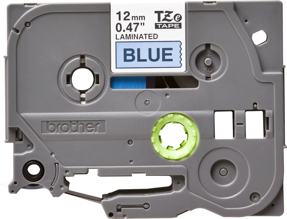 Brother TZe-531 12mm Schwarz auf Blau