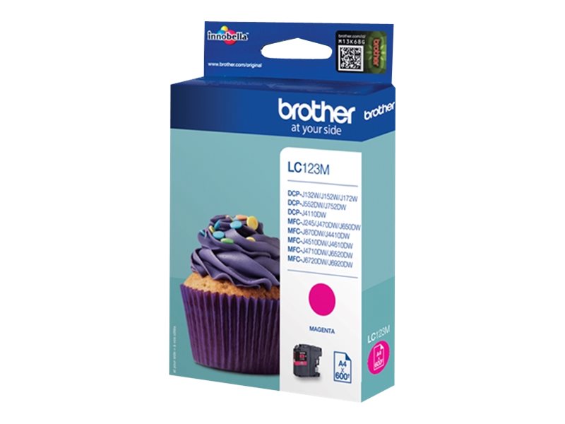 Brother Tintenpatrone LC-123M Magenta