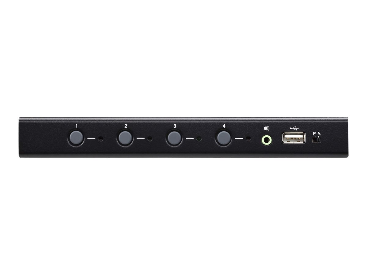 ATEN CS724KM 4-Port KVM/Audio/USB-Switch