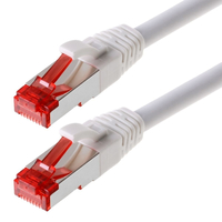 Helos Patchkabel Cat 6 S/FTP weiß 3m