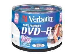 Verbatim DVD-R 4,7 GB 16x bedruckbar