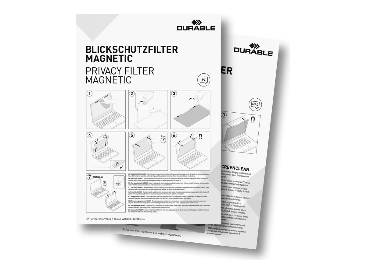 Durable Blickschutzfilter Magnetic 15,6 Zoll