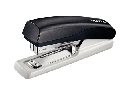 Esselte Leitz Mini Hefter schwarz 10 Blatt 1 mm